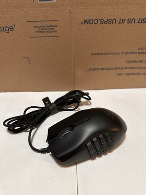 Razer Naga Trinity Corded USB RGB Gaming Computer Mouse 12 Button RZ01-0241