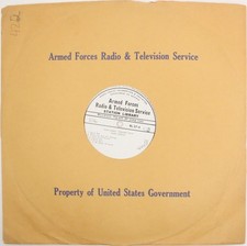1969 AFRTS Hank Locklin Irish Songs Country Style Armed Forces Transcription LP