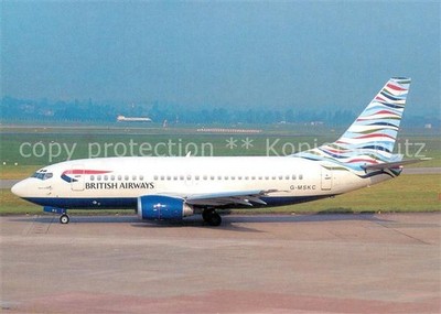 Flugzeuge Zivil British Airways Boeing B-737-500 G-MSKC 