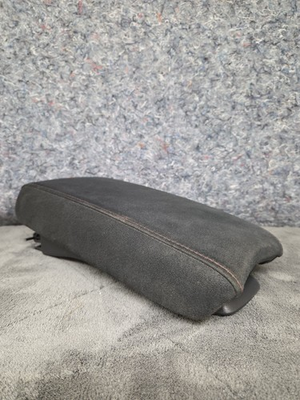 #ad 2006 2011 Honda Civic Si FA5 OEM Center Console Lid Armrest Black Red Stitch $69.99