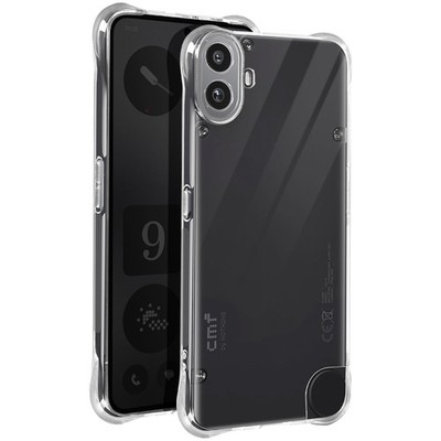 Avizar, Bumper-Hülle für Nothing CMF Phone 1 stoßfeste Ecken, Transparent