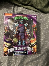 NECA TMNT Turtles In Time Series 2 Shredder 7in Figure NEW in Box