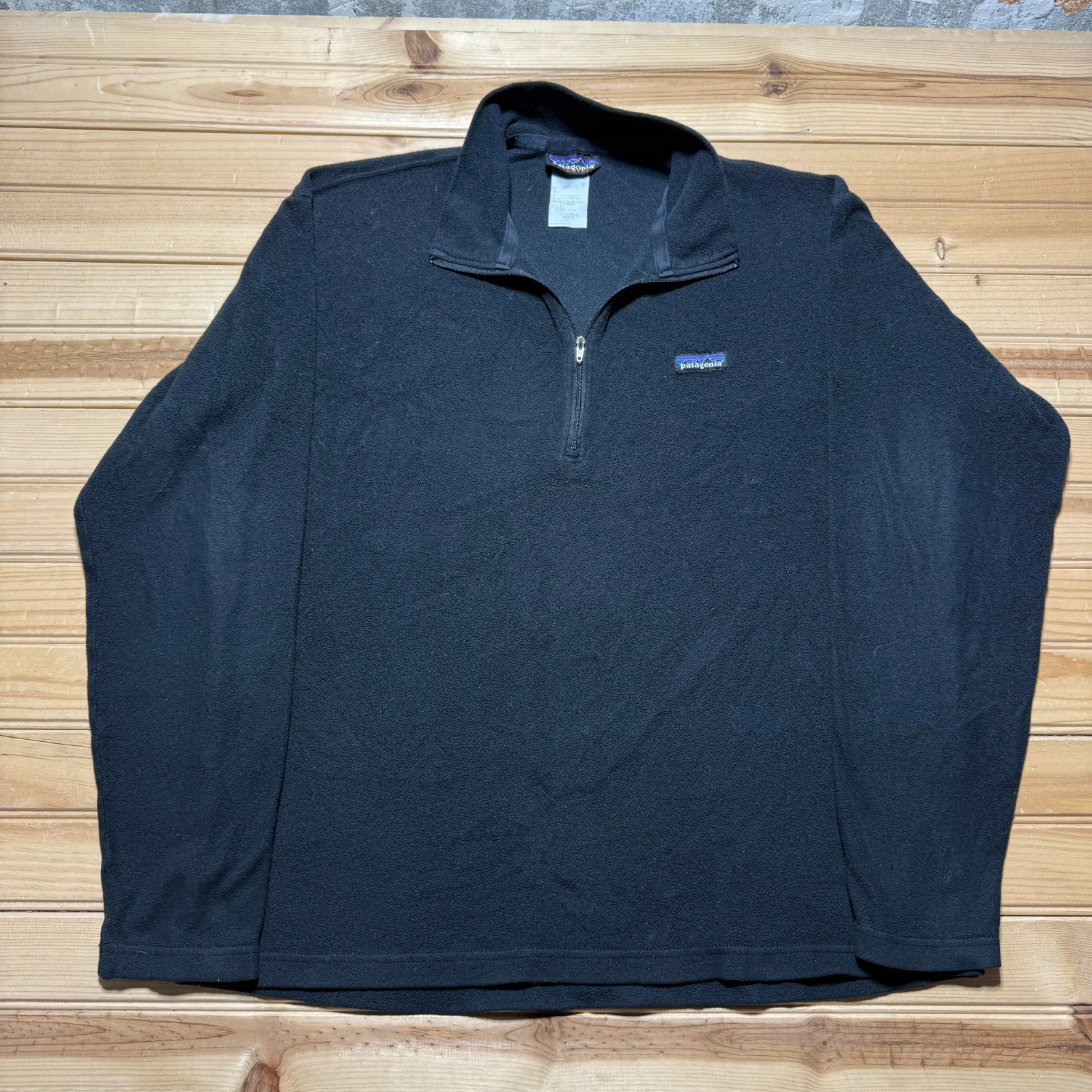 Patagonia Synchilla 1/4 Zip Mock Neck Fleece Pullover Gorpcore Jacket Size Large
