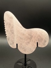 Gua Sha Natural Rose Quartz Facial Massage Tool