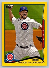 2014 Topps Yellow  Carlos Villanueva 272