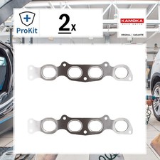 2x ORIGINAL® Kamoka Dichtung, Abgaskrümmer für VW PASSAT B6 VW PASSAT B6