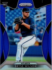 2019 Panini Prizm #38 Bryse Wilson Blue Prizm