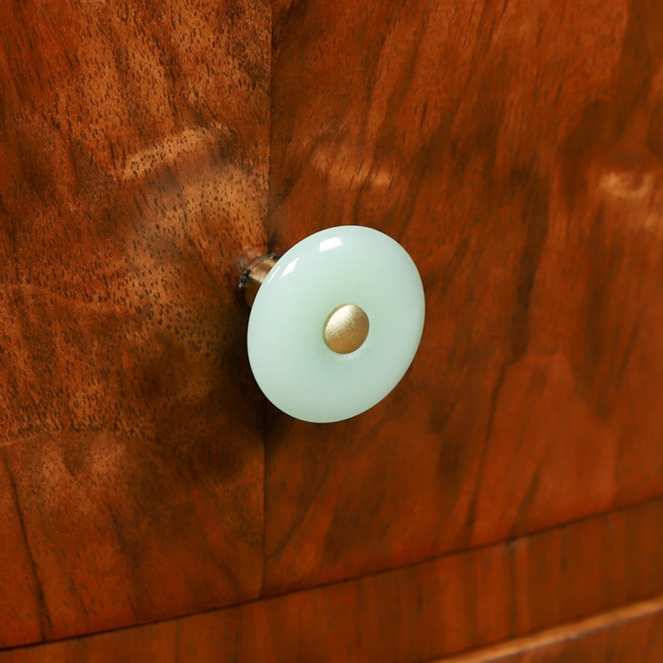 Antiguo par inglés Art Deco nogal mesitas de noche cofres armario mesitas de noche Foto 4 de 4