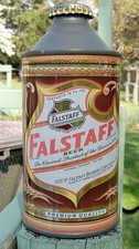 Falstaff Beer, cone top can. mint wall find w...