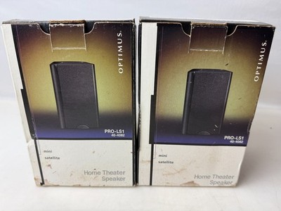 Pair of Optimus PRO-LS1 40-4082 Home Theater Speakers