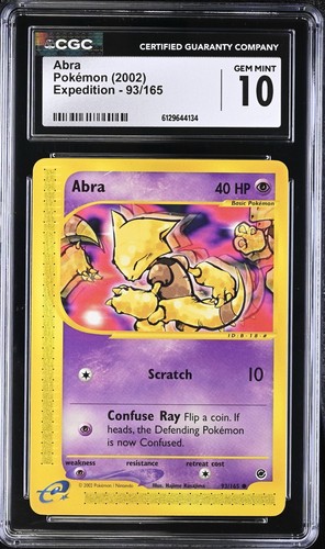 Abra graded CGC 10 for sale on eBay