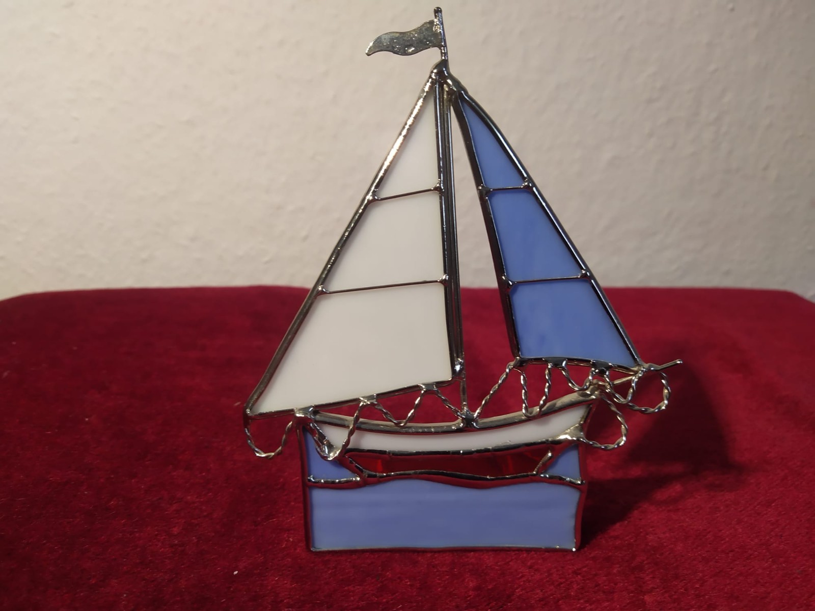 Candelabro velero pequeño candelabro rareza