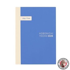 NEW Hobonichi Techo 2026 Day-Free A5/Monthly  Notebook/January/Monday Start 