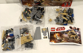 Lego Star Wars 75204 Sandspeeder - open box/sealed bags