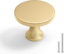 10Pack Gold Knobs Dresser Gold Cabinet Knobs Matte Gold for Dresser Drawers