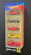 Mattel 2008 Hot Wheels Ferrari 5 Pack Factory Sealed International Packaging 