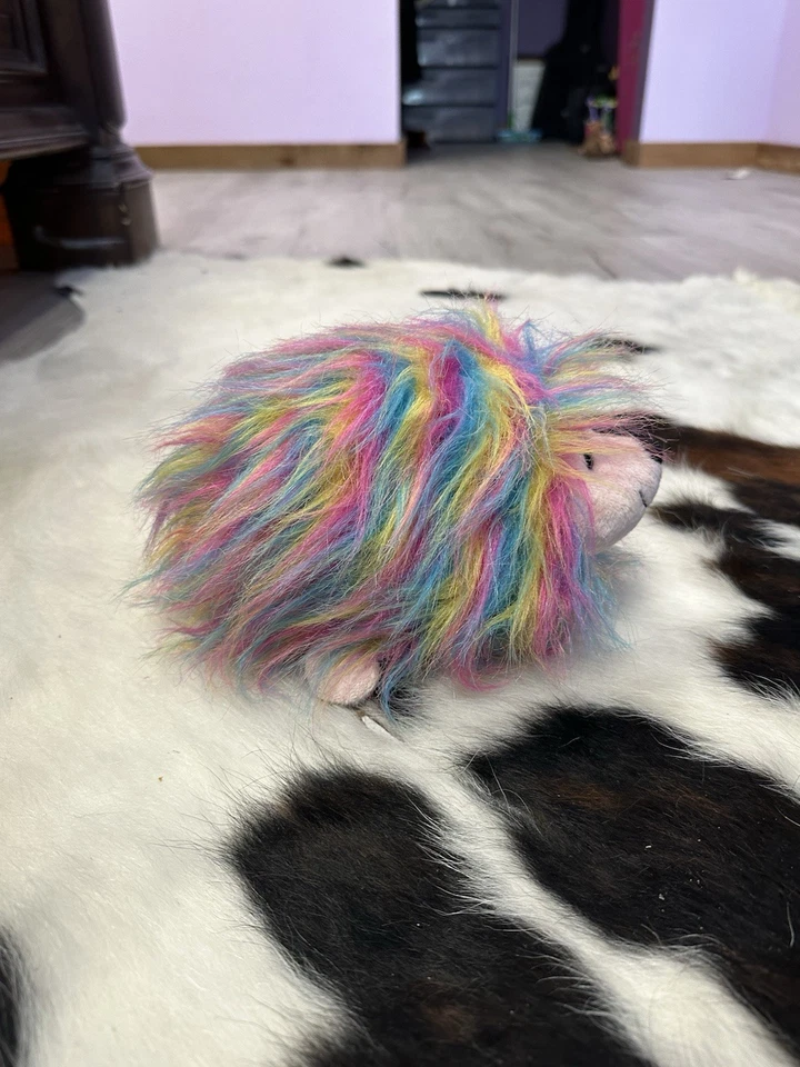 Ganz Webkinz Plush Rainbow Hedgehog *Hard To Find* NO CODE Retired Plush - Image 4 of 4