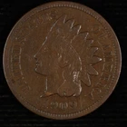 Indian Head Cent. 1909  VG Circulated. Lot # JRRC-1048