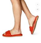 Seychelles Bellisima Womens Orange Braided Slide Sandals Made in Italy 6.5 Nib — photo 1