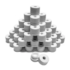 (50 Pack Refillable Storage Vacuum Seal Container Jar For Herb Floral Powder ...