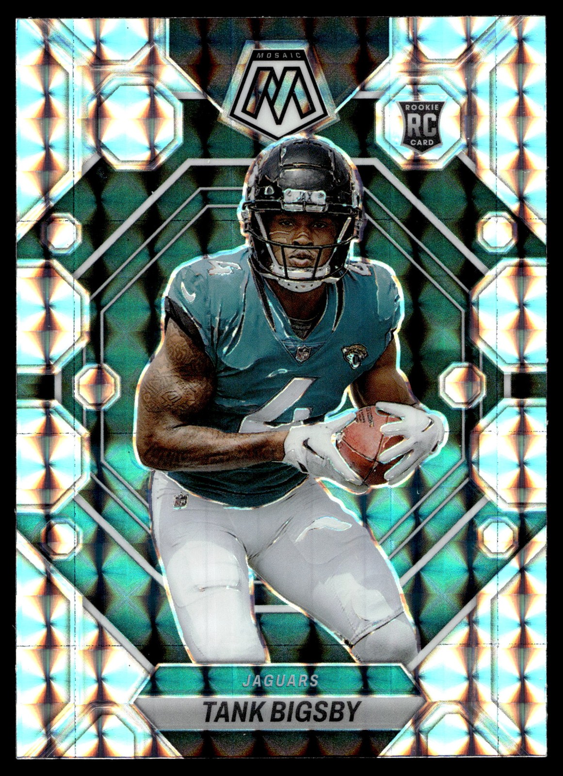 2023 Panini Mosaic #364 Tank Bigsby Rookie Mosaic Prizm Jacksonville Jaguars