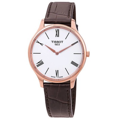 Tissot Tradition 5.5 White Dial Men's Watch T063.409.36.018.00