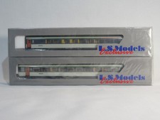 L.S.Models 40 132 Set of 2 Coaches (HO) SNCF Livr�e Corail logo nouilles