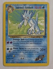 Sabrina's Golduck 30/132 Gym Challenge Regular on eBay