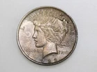 1922 $1 PEACE SILVER ONE DOLLAR BU TONED