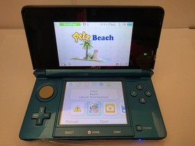 Nintendo 3DS Console CTR-001 with charger - BLUE - TESTED WORKS Japan 