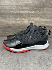 Nike LeBron Witness 3 Premium Black Red for Sale | Authenticity
