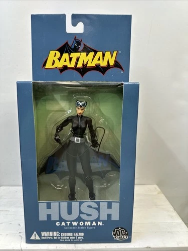 DC Batman Direct Hush Catwoman Selina Kyle Action Figure Comic Complete New