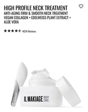 IL MAKIAGE HIGH PROFILE NECK TREATMENT ANTI-AGING FIRM & SMOOTH New Sealed 50ml