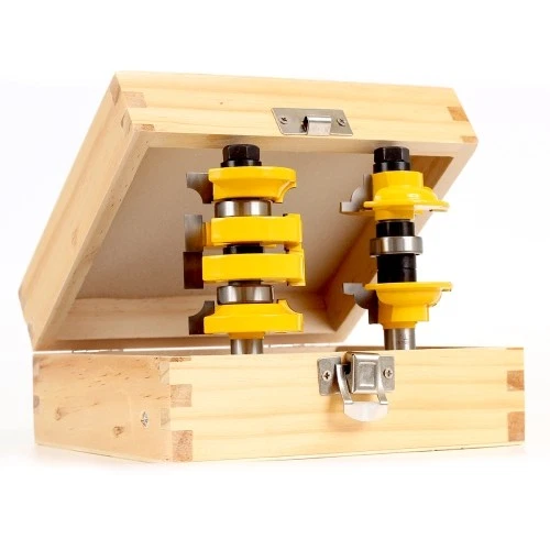 Комплект фрез для входной двери с круглыми бусинами 1/2 дюйма хвостовик Yonico 12266 - Изображение 3 из 4