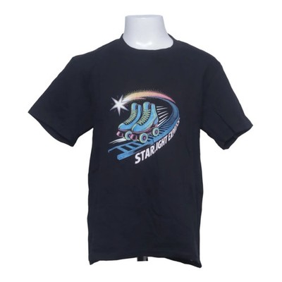 Port & Company, T-shirt, Größe: 128, Schwarz, Baumwolle, Print, Mädchen #biB