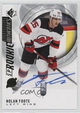 2020-21 SP Retail SP Rookie Authentics Signatures Nolan Foote #126 Auto 4f5