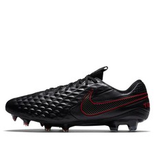 Mens 6.5/WMNS 8 Nike Tiempo Legend 8 Elite FG Black Red Soccer Cleats AT5293-060