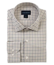 Scott Barber Marble Twill Moulin Plaid Soft Brushed Shirt