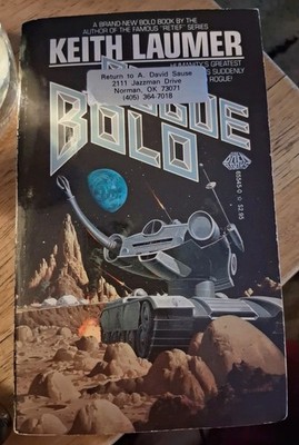 Rogue Bolo Keith Laumer PB 1st Baen (1986)