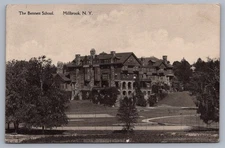 The Bennett School Millbrook NY Dutchess County Postcard M2