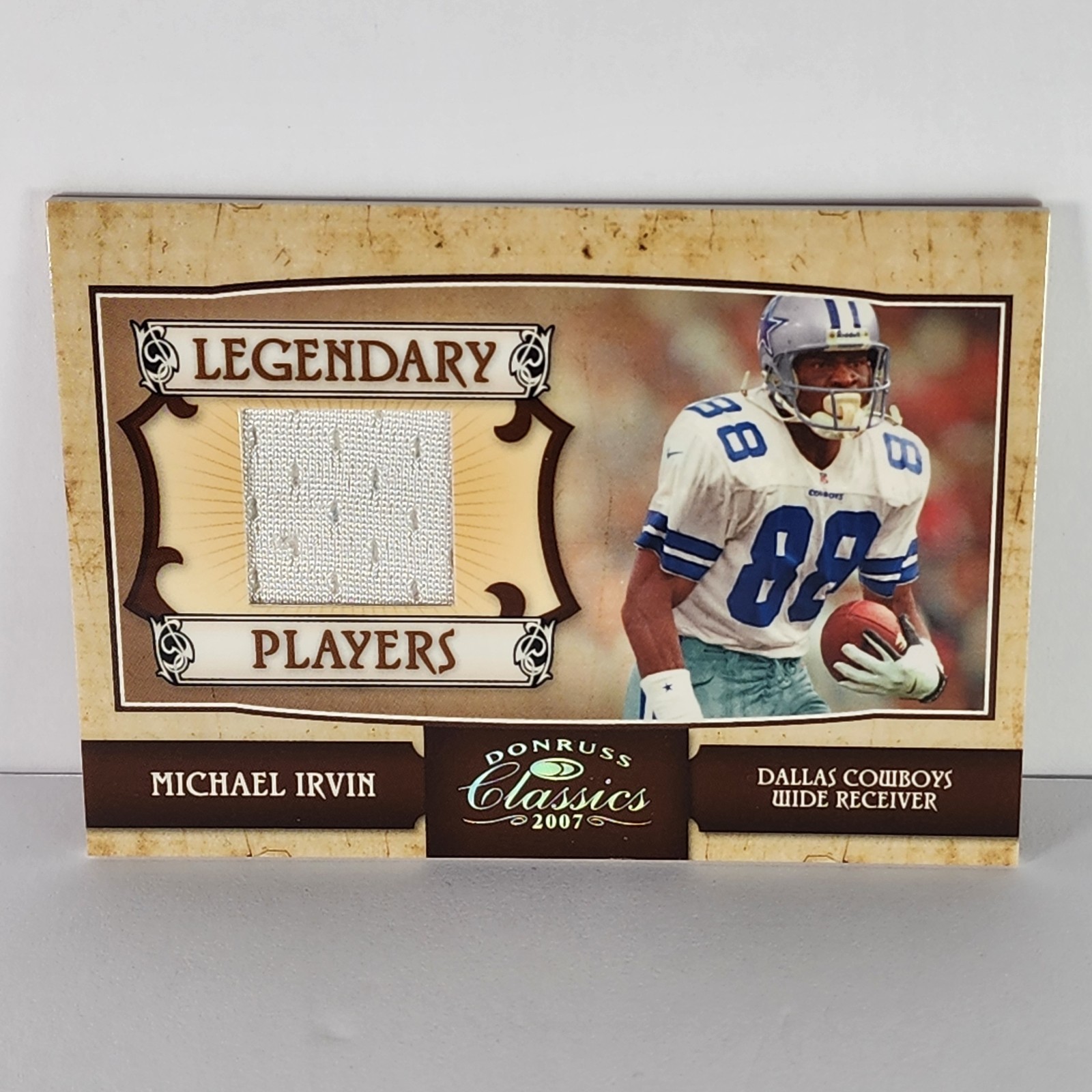 Michael Irvin 2007 Donruss Classics Legendary Players Patch #LP-16 /250 Cowboys