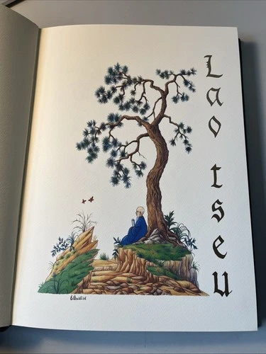 Le Tao Tö King de Lao Tseu – Ex Luxe N° Vélin + Étui - Ed. Larroque - Magnifique