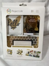 Becky Higgins Project Life BF Fearless 81pcScrapbook Journal Card 380552Kit NEW