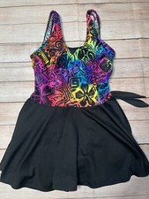 Vintage Size 11/12 Womens Swimsuit Dress Sea Fair