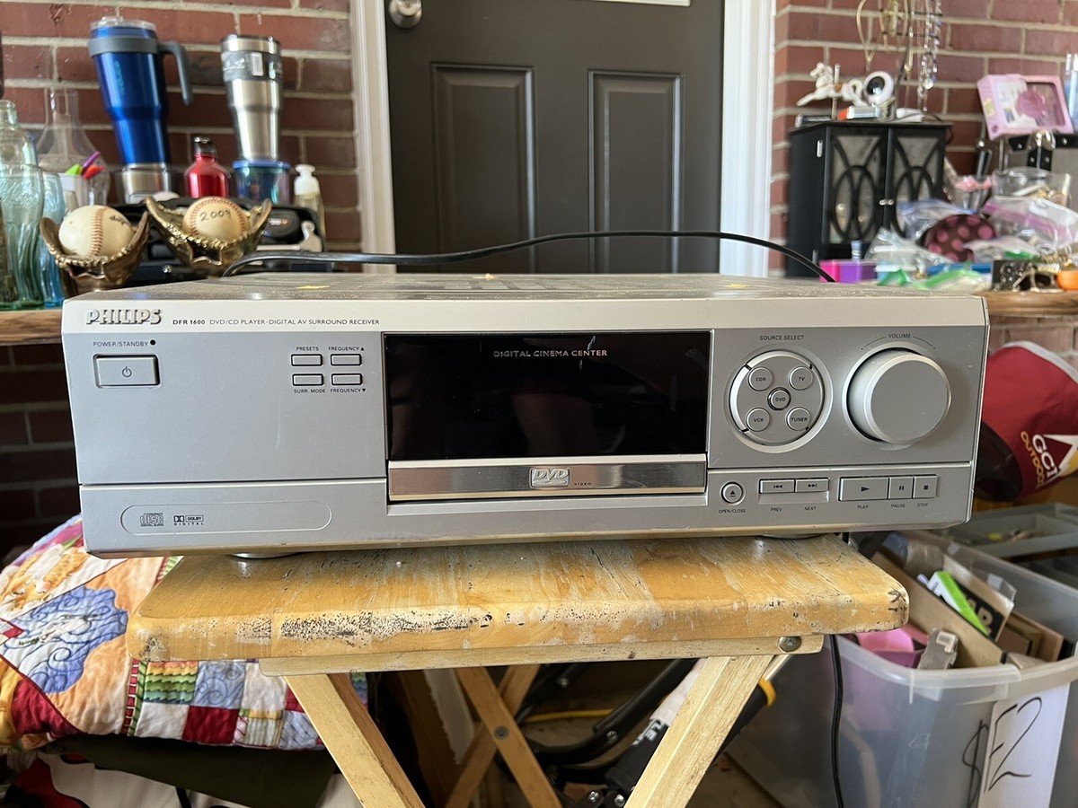 Lecteur DVD/CD PHILIPS DFR 1600 - Récepteur Surround Av numérique