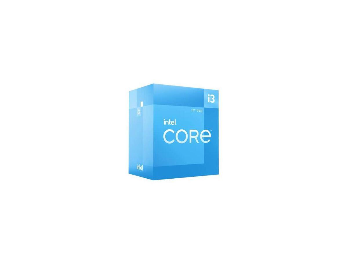 Intel Core i3-12100 i3 12th Gen Alder Lake Quad-Core 3.3 GHz LGA Intel Core i3-12100 i3 12th Gen Alder Lake Quad-Core 3.3 GHz LGA