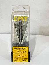 CMT 812.064.11, Solid Carbide Straight Bit, 1/4-Inch Shank, 1/4-Inch Diameter