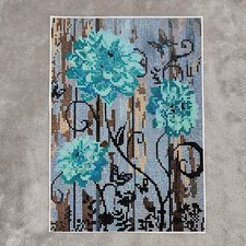 Completed 3D Diamond Painting Wall Art Finished Flowers Decor
