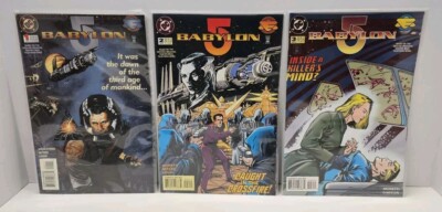 Babylon 5 Comics #1-3 DC Comic Books