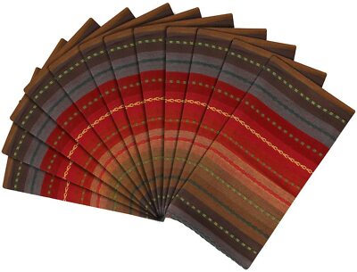 100% Cotton Kitchen Cloth Napkins, 20x20, 6/pack